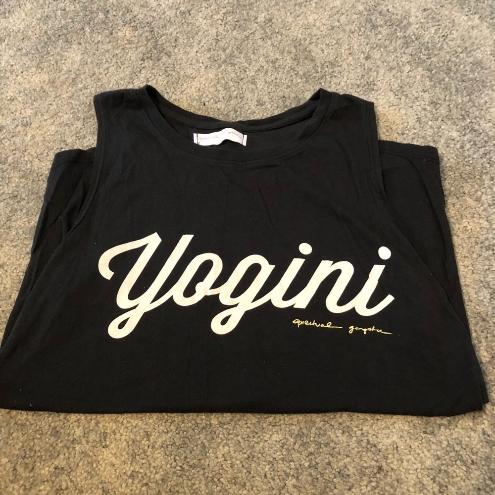 Spiritual gangster tank top size large
